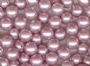 25 6mm Powder Rose Swarovski Pearls